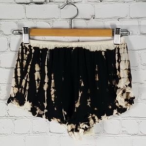 Olivaceous Tie Dye Shorts